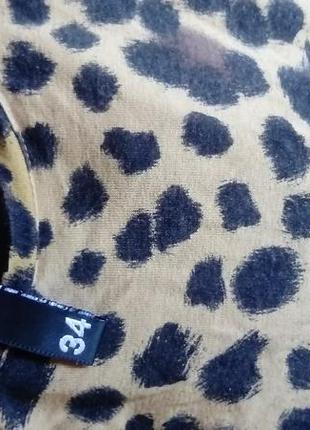 Мини платье леопардовое hm2 фото