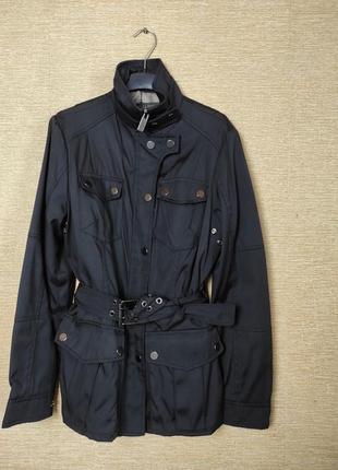 Стильна куртка вітровка тренс плащ дощовик із карманамии і поясом zara2 фото