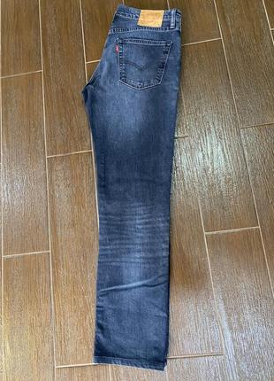 Мужские джинсы levi’s 511 / w32/l364 фото