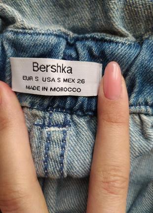 Джинсы-кюлоты bershka5 фото