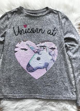 Свитерок для девочки unicorn