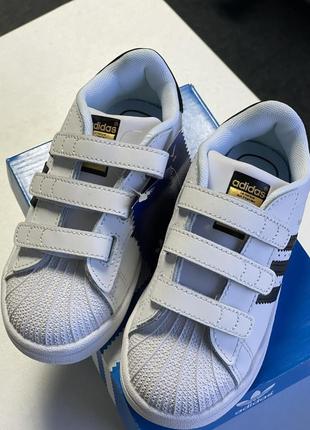 Дитячі кросівки adidas superstar3 фото