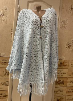 Кофта пончо оверсайз