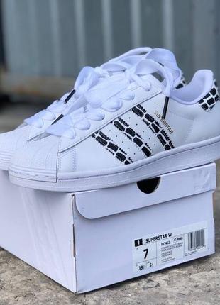 Женские кроссовки adidas superstar новые оригинал размер 37,38,38.5,39,40, 40.52 фото