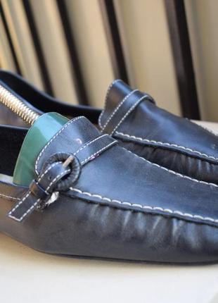 Шкіряні туфлі мокасини bama р. 402 фото