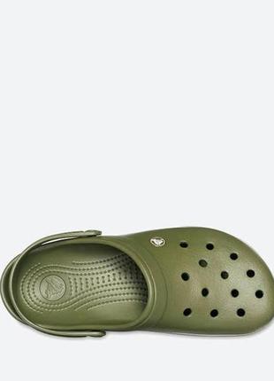Крокс крокбэнд клог зелени камуфляжные crocs crocband clog army green3 фото
