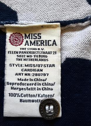 Яркая кофточка бренда miss amerika, р.xs5 фото