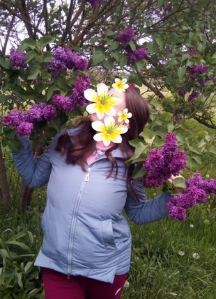 Весняна легенька куртка. підходить і для вагітних.4 фото