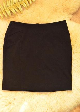Міні спідничка чорного кольору new look
