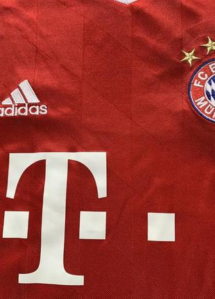 Подростковая футбольная джерси adidas fc bayern münchen adidas4 фото