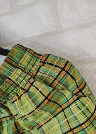 Яркие, стильные, качественные шорты с карманами, в клеточку на широкой резинке. раз.42-446 фото