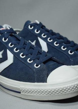 Converse star player ev ox кеды кроссовки мужские замшевые. оригинал. 44 р./28.5 см.2 фото