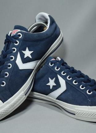 Converse star player ev ox кеды кроссовки мужские замшевые. оригинал. 44 р./28.5 см.4 фото