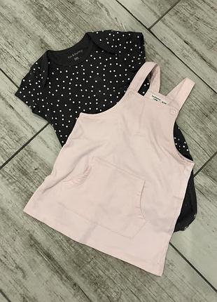 Комплект на девочку боди и сарафан