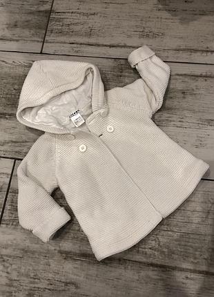 Теплий в'язаний кардиган