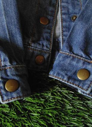 Модная джинсовая куртка пиджак f&f4 фото