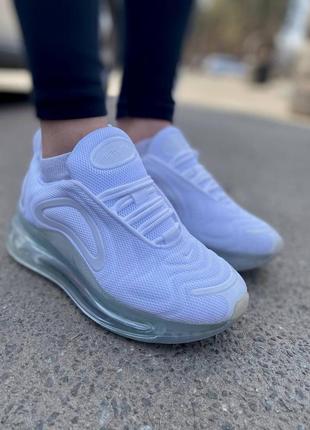 Женские кроссовки nike air max 720 white