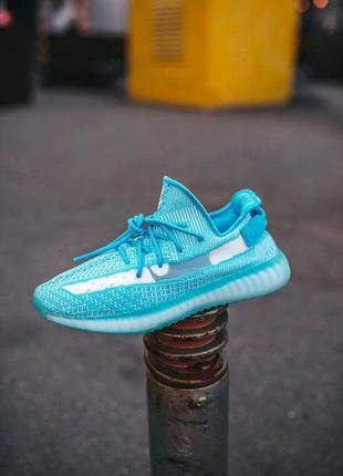 Кросівки yeezy boost 350 v2 bluewater кросівки6 фото