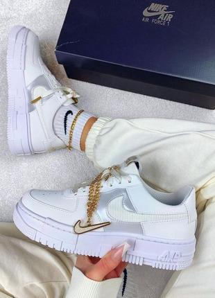 Nike  air force pixel summit white кросівки кроссовки