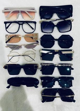 Классические стильные очки винтажные солнцезащитные7 фото