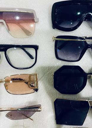 Классические стильные очки винтажные солнцезащитные8 фото