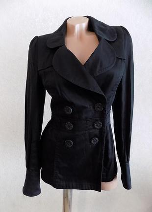 Куртка ветровка черная фирменная vila размер 40-42