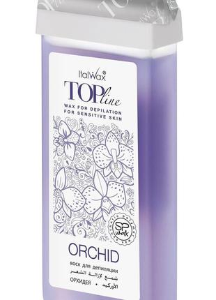 Гібридний теплий віск орхідея top line italwax (ш/р), 100 мл new1 фото