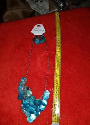 Кольє + сережки черепашки4 фото