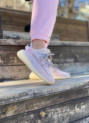 Кроссовки yeezy 350 (полный рефлектив)