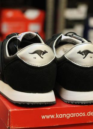 Оригинальные кроссовки kangaroos combat blk/wht (714900500)2 фото