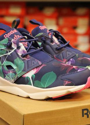 Кроссовки оригинал reebok furylite graphic "floral"1 фото