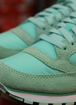 Кроссовки оригинал saucony jazz lowpro "mint" (s1866-220)2 фото