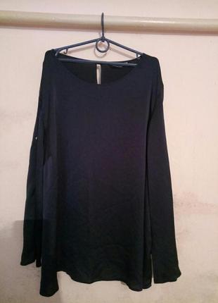 Темно-синяя блузка, размер 26/281 фото