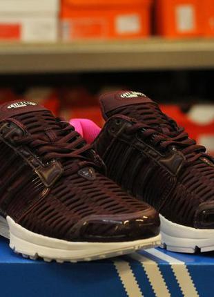 Кроссовки оригинал adidas climacool 1 women "maroon" (bb5302)2 фото