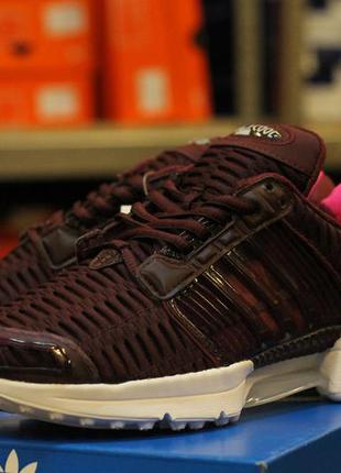 Кроссовки оригинал adidas climacool 1 women "maroon" (bb5302)3 фото