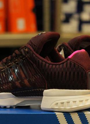 Кроссовки оригинал adidas climacool 1 women "maroon" (bb5302)4 фото