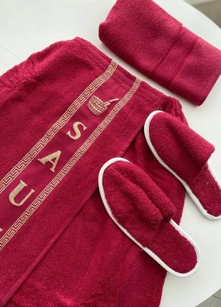 Подарунковий набір рушників для сауни/ для походу в сауну/ подарунок