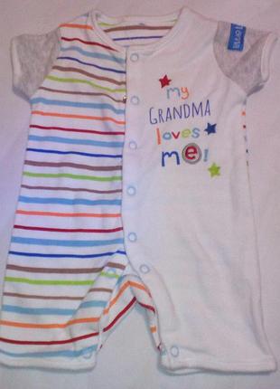 Дитячий бодік дитині на 0-3месяцев lollipop lane індія