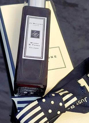 Jo malone myrrh & tonka💥оригинал cologne 30 мл цена за 1мл1 фото