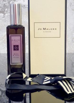 Jo malone myrrh & tonka💥оригинал cologne 30 мл цена за 1мл5 фото