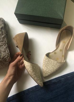 Туфельки boden 38 39 кожа