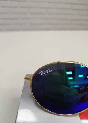 Солнцезащитные очки ray ban зеркальные4 фото