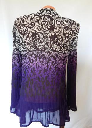 Красивая блузка-плиссе от simply (размер 12-14)4 фото