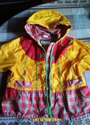 Куртка-ветровка для девочки2 фото