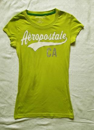 Футболка американского бренда aeropostale, р. xs, s