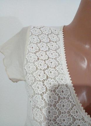 Гарна сукня з різного мережива2 фото