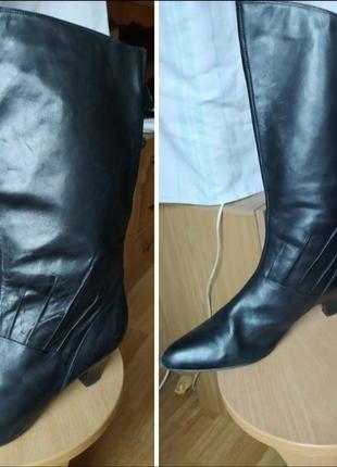 Шкіряні чоботи 41