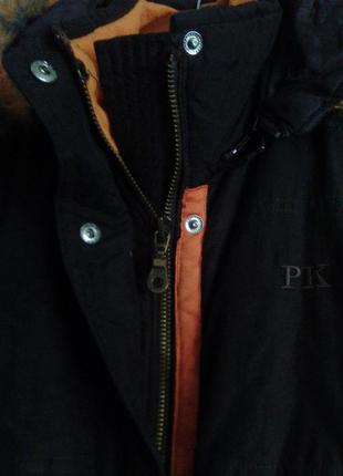 Стильная теплая фирменная молодежная короткая куртка от pk international р.с-хл5 фото
