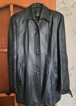 Куртка кожаная