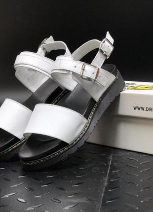 Sandals white сандали/босоножки мартинс белые2 фото